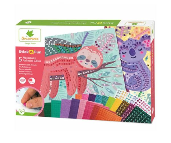 StickN Fun set na výrobu moziakového obrazu - Rozkošné zvieratá