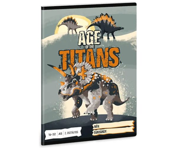 Ars Una: Age of the Titans linajkový zošit pre 2.ročník A/5 16-32