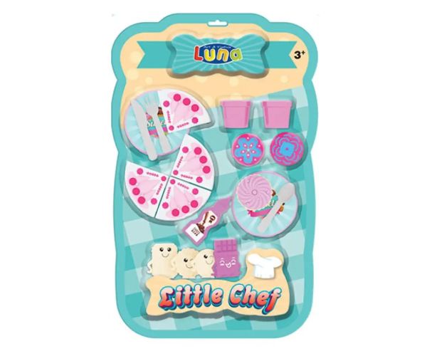 Little Chef Veľký jedálenský set 53x33cm dva varianty 1ks