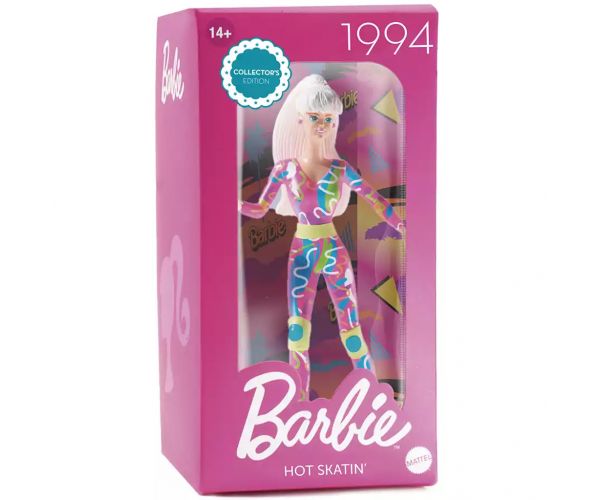 Barbie Hot Skatin 1994 zberateľská bábika 15cm