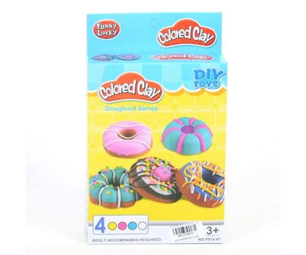 Vtipný Lucky donut modelovací set