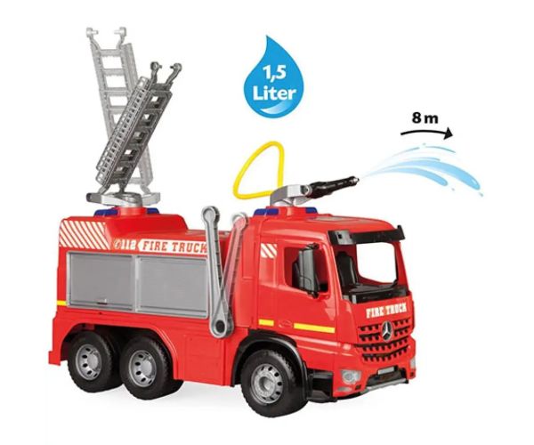 LENA: Mercedes-Bens Arocs obrovské hasičské auto 65cm