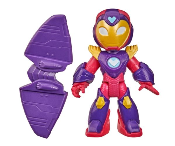 Marvel Iron Man a fantastickí priatelia: Iron Heart akčná figúrka s doplnkami - Hasbro