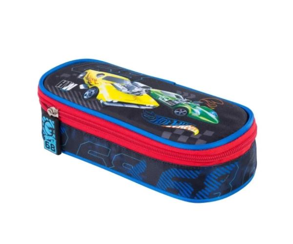 Hot Wheels vyklápací oválny peračník