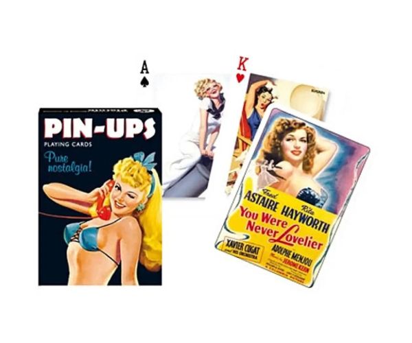 Exkluzívne rummy karty - Pin-ups 1x55 kariet - Piatnik