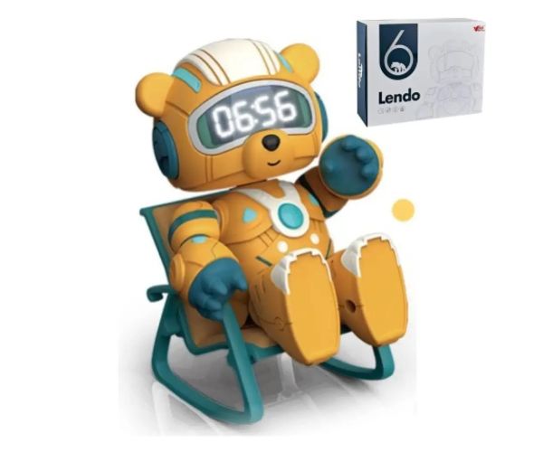 Lando budiaci robotický medveď