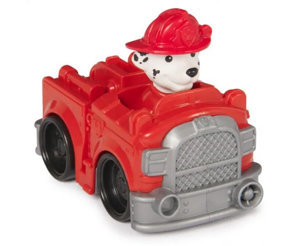 Paw Patrol: Rescue Racers Marshall s hasičským autom - Spin Master