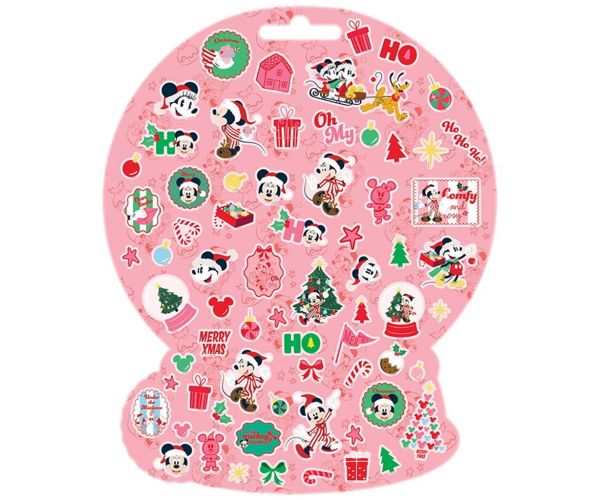 Luna: Disney Minnie Mouse vianočná samolepková sada 300ks