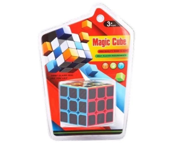 Cube World: Magická kocka s karbonovým vzorom 3x3
