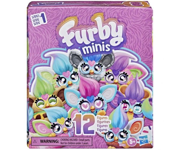 Furby: Mini 12-dielna sada figúrok, 1. séria - Hasbro