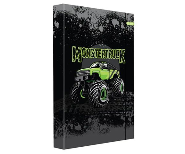 Spirit: Monster Truck box na zošity A/4 s gumičkou