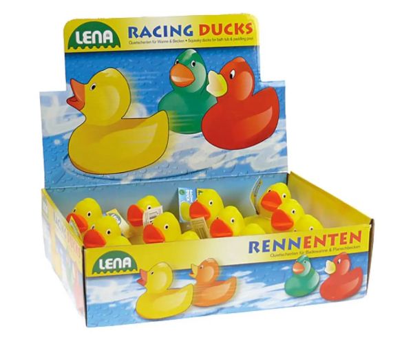 LENA: Gumená kačica, hračka do kúpeľa
