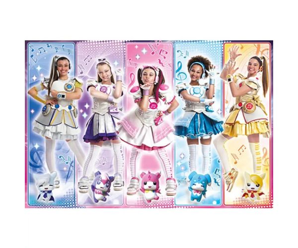 Miracle Tunes dievčatá 104ks Maxi Puzzle - Clementoni