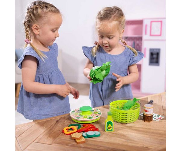 Melissa&Doug: Hrací set na krájanie šalátu - Spin Master