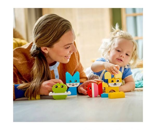 LEGO® DUPLO®: Kreatív a roztomilý, 3 v 1 domácich miláčikov (10477)