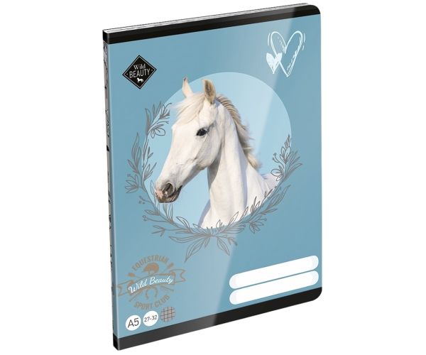 ICO: LizzySuli Wild Beauty Sport Club štvorčekový zošit A/5 27-32
