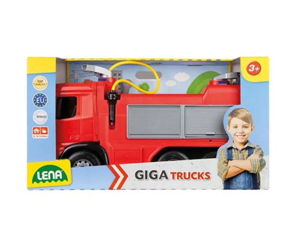 LENA: Mercedes-Bens Arocs obrovské hasičské auto 65cm