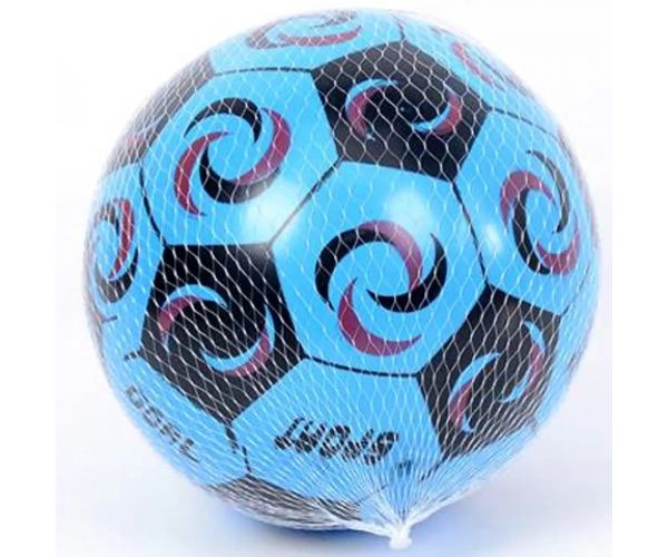 Gumová lopta s futbalovým vzorom 23cm