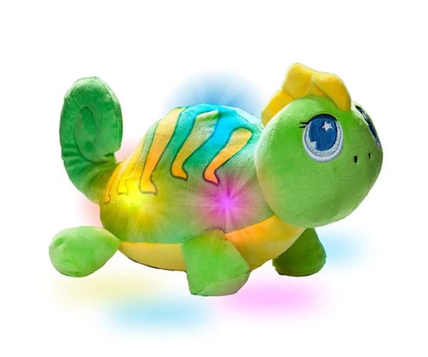 Molto: GusyLuz plyšový chameleón so svetlom