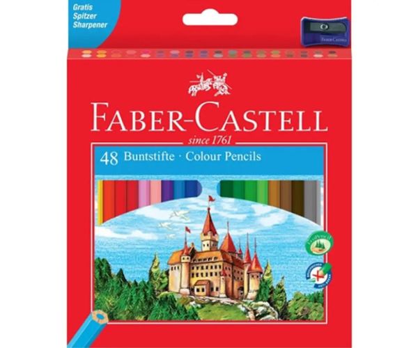Faber-Castell: Sada farebných ceruziek 48ks