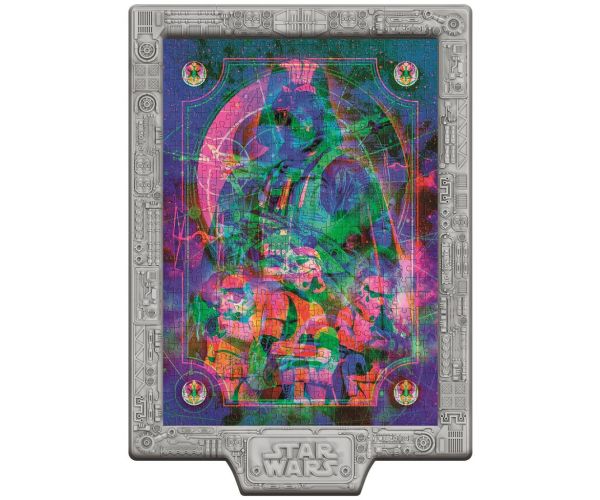 Star Wars Metamorfné Klasická trilógia 520 ks puzzle s rámom a RGB LED osvetlením – Clementoni