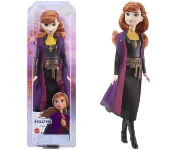 Ľadové kráľovstvo 2: Nádherná princezná Anna, módna bábika 30 cm - Mattel