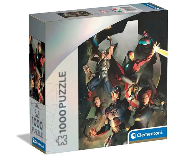 Disney+100: Marvel - Avengers 1000 kusov puzzle - Clementoni