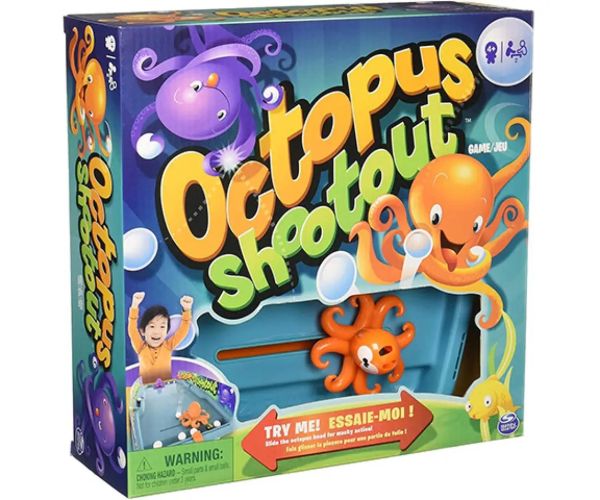 Octopus Shootout spoločenská hra - Spin Master (maď.jaz.)