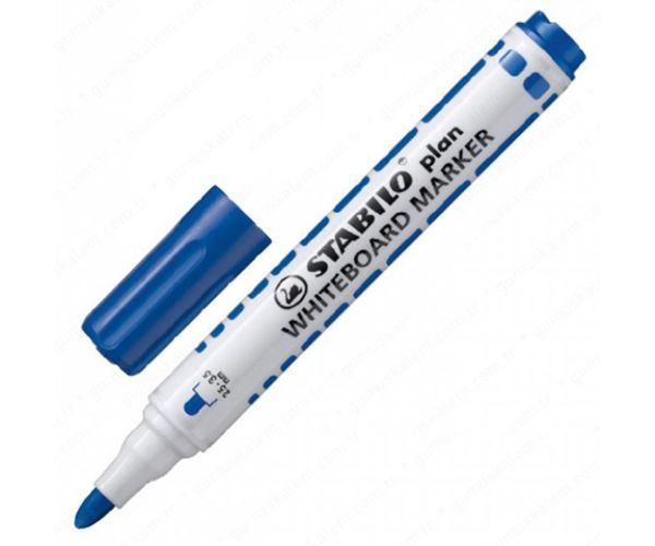 Stabilo: Plan WhiteBoard fixka na tabuľu v modrej farbe