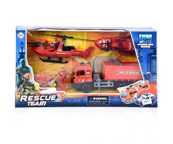 Rescue Team hasičský set s vozidlami