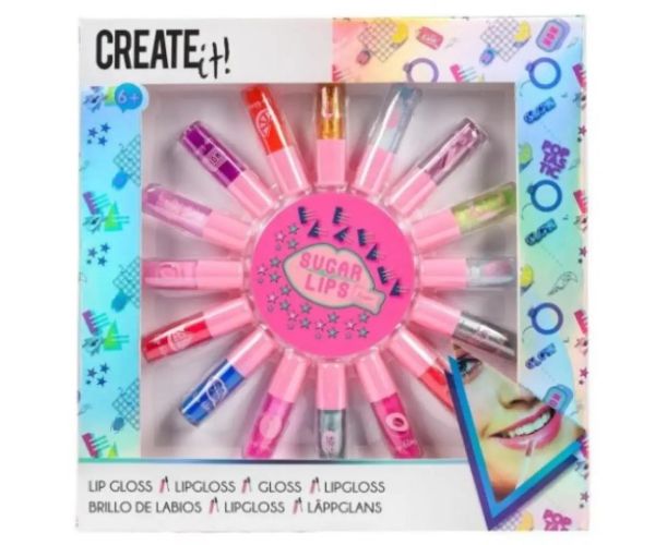 Canenco: Create It! Mini lesk na pery 16 dielny set
