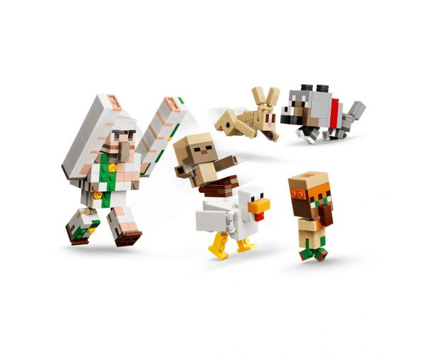 LEGO® Minecraft: Kuracie zúrenie, útok na púšti (21592)