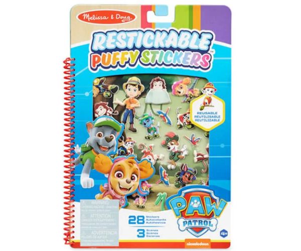 Melissa & Doug: Tlapková Patrola Džungľa zošit s vypuklými nálepkami