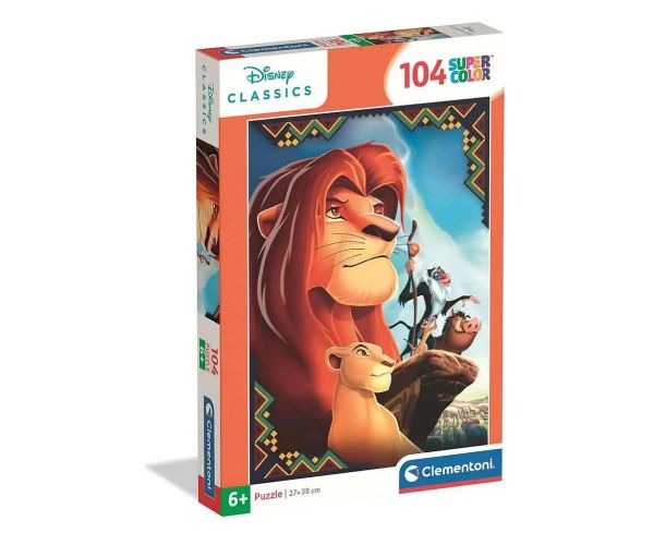 Disney Kráľ lev 104ks supercolor puzzle - Clementoni