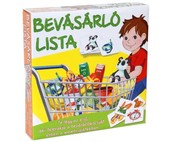Nákupný zoznam spoločenská hra - D-Toys