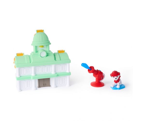 Paw Patrol: Fire Rescue hasi záchranár s figúrkou Marshalla – Spin Master