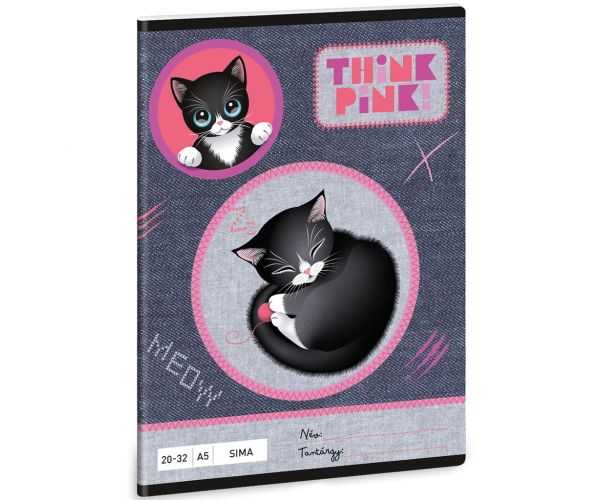 Ars Una: Think Pink A5 čistý zošit 20-32