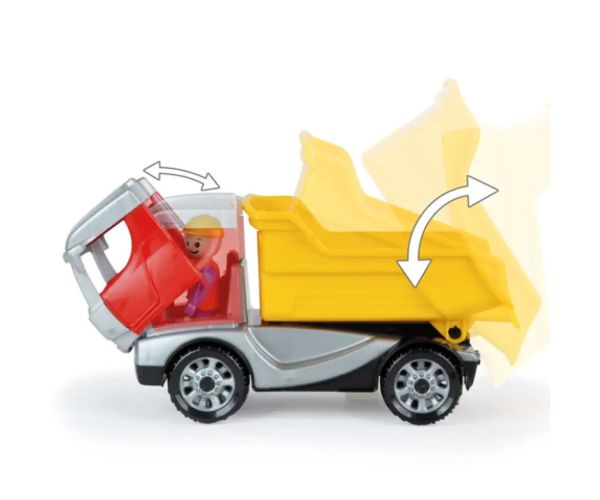 LENA: Truckies sklápač s figúrkou 22 cm