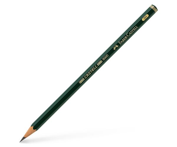 Faber-Castell: 9000 grafit ceruza 2H