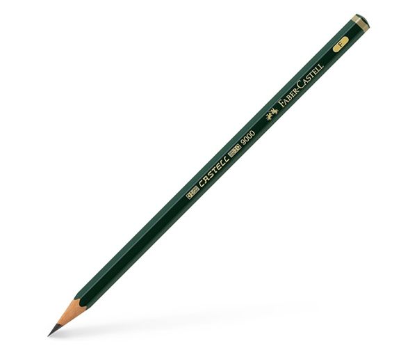 Faber-Castell: 9000 grafit ceruza F