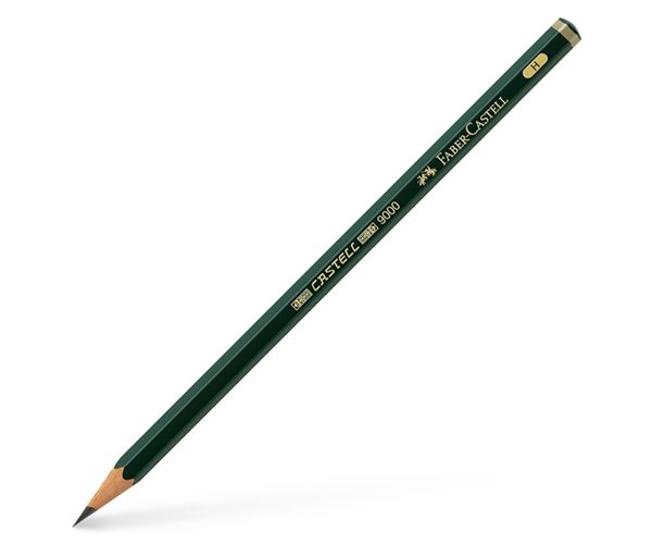Faber-Castell: 9000 grafit ceruza H