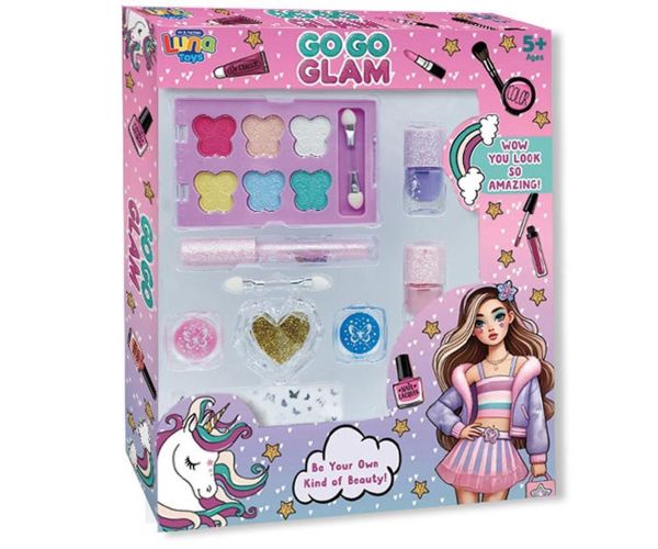 Luna: Go Go Glam 15-dielna súprava na líčenie a krásu