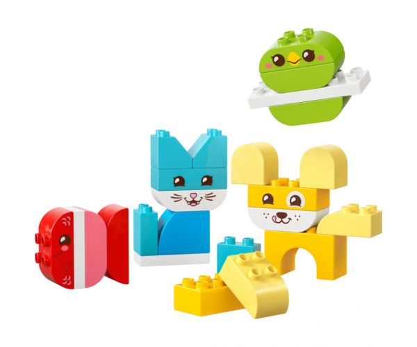 LEGO® DUPLO®: Kreatív a roztomilý, 3 v 1 domácich miláčikov (10477)