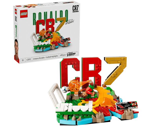 LEGO® Editions: Cristiano Ronaldo – Najlepšie momenty vo futbale (43012)