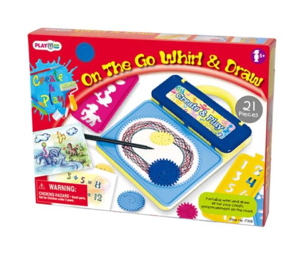 Kreatív špirálový kresliaci set - Playgo