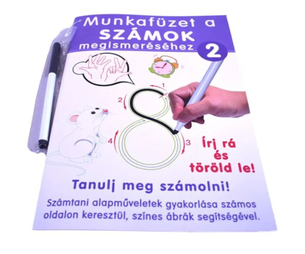Zoznávanie sa so číslami pracovný zošit - D-Toys