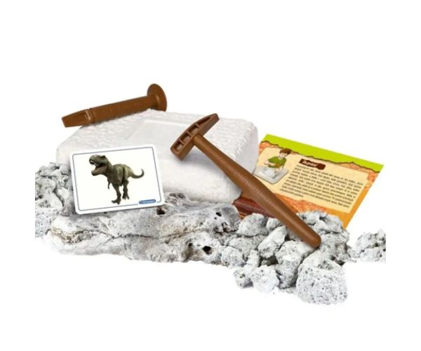 Science&Play: Archeofun svietiaci T-rex a Triceratops archeologický set - Clementoni