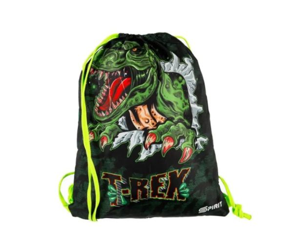 Spirit: T-Rex 4dielny set Cool, ergonomická školská taška