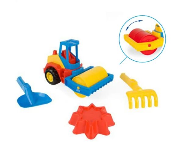 Tech Truck Príves s pieskoviskom 24cm - Wader
