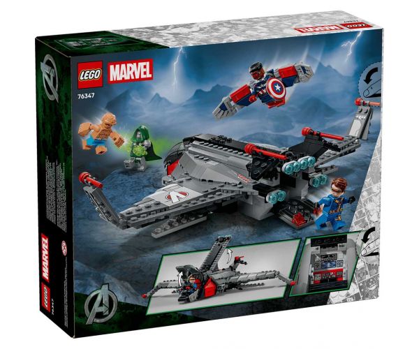 LEGO® Marvel: Avengers: Prebudenie Doctora Dooma Quinjet (76347)